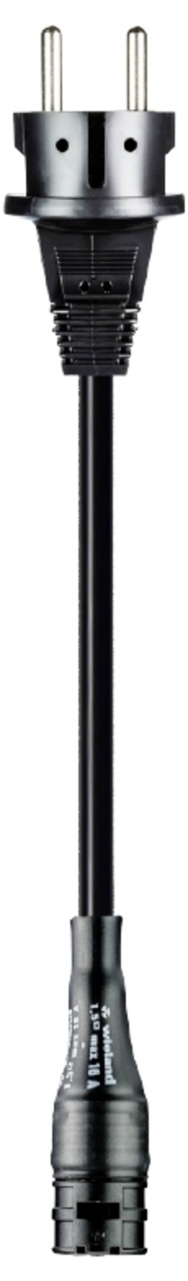 Wieland Electric 99.715.0000.7  priključni kabel  crna 2.5 m