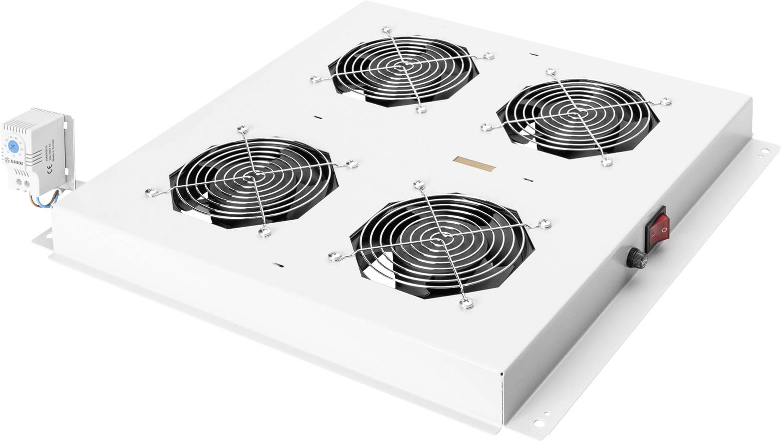 ROLINE dakventilatie-unit met 4 ventilatoren, thermostaat