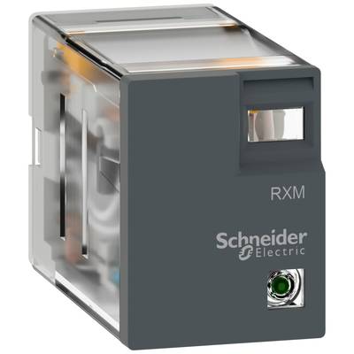 Releji Schneider Electric, model RXM, s prozirnim kućištem koje omogućava vidljivost unutarnjih komponenti.