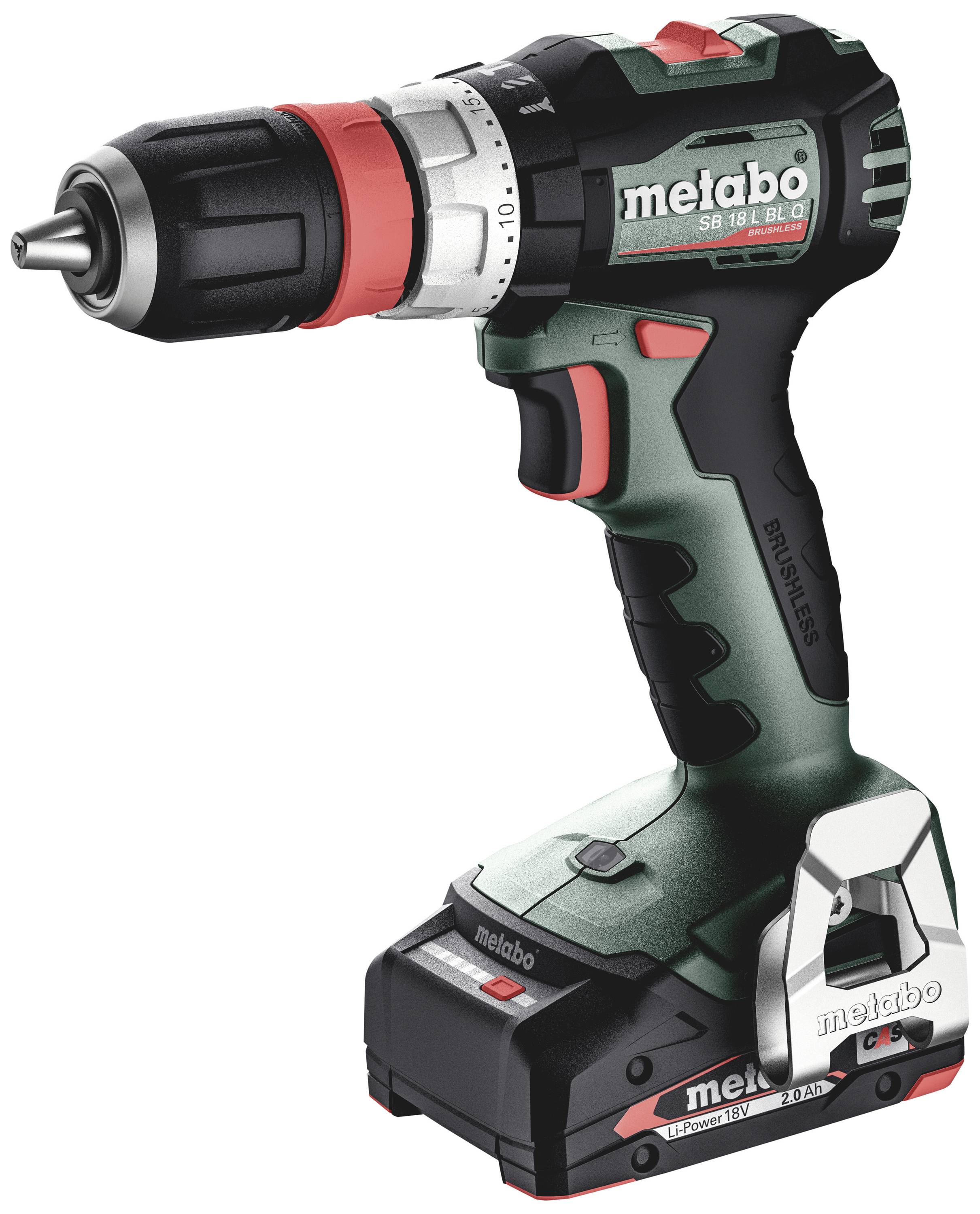 Metabo SB 18 L BL Q 613158500 Slagskruvdragare batteri 65 Nm 18 V Antal batterier som ing&aring;r 2 LiHD borstfri, inkl. v&auml;ska, inkl. laddare, inkl. 2x batterier