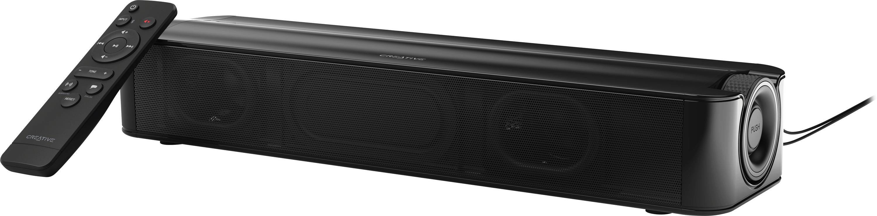 Creative Stage SE, 2.0 Soundbar crna