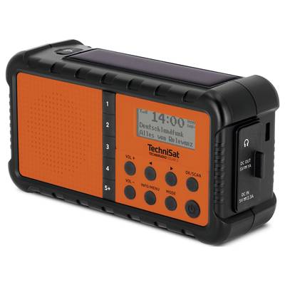 TechniSat TECHNIRADIO SOLAR 2 desktop radio DAB+ (1012), UKW (1014) USB solarni panel, ručna obrtaljka, džepna svjetiljk-2