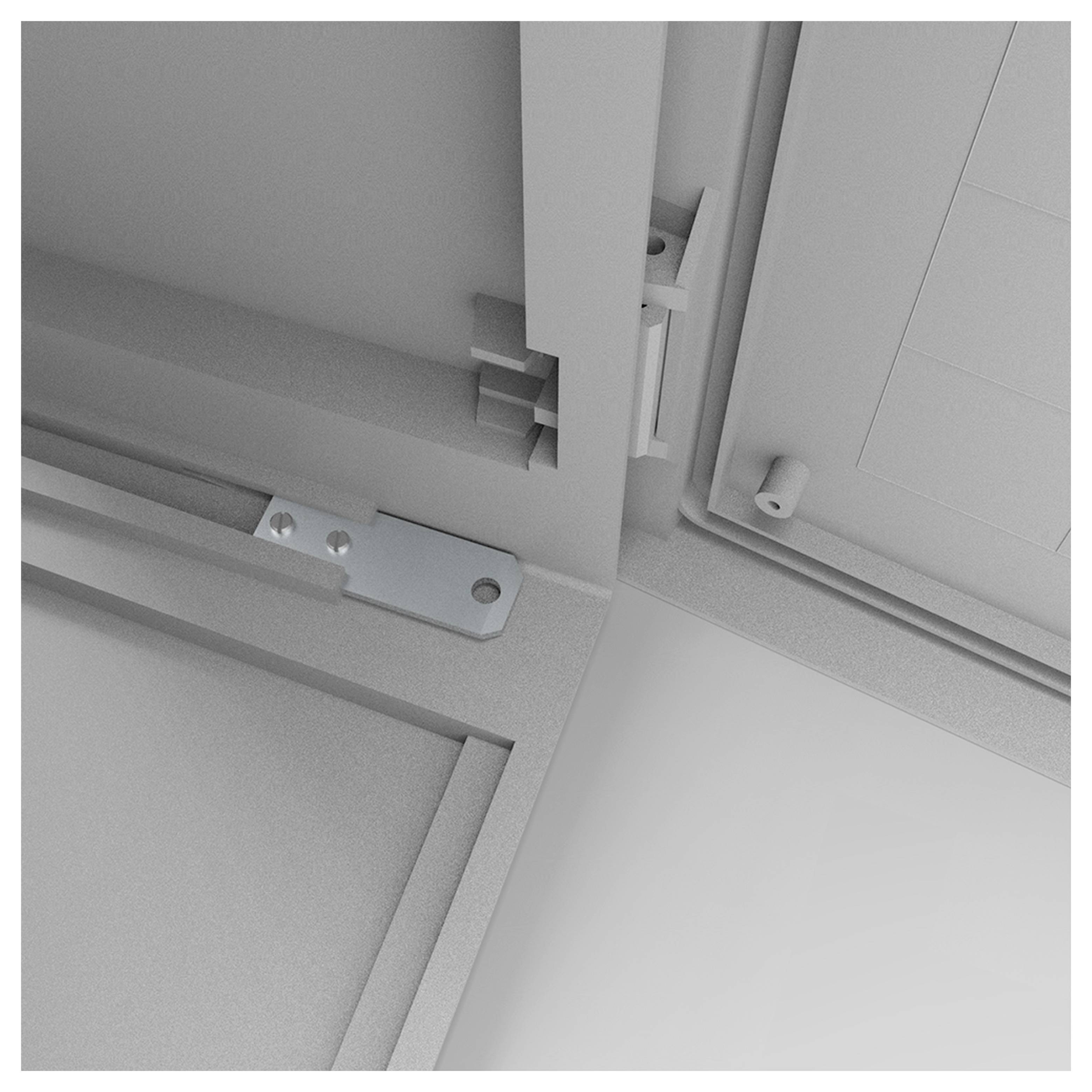 nVent HOFFMAN UHS01 (VE2) UHS01 (VE2) Cover plate Staal 2 stuk(s) Piece