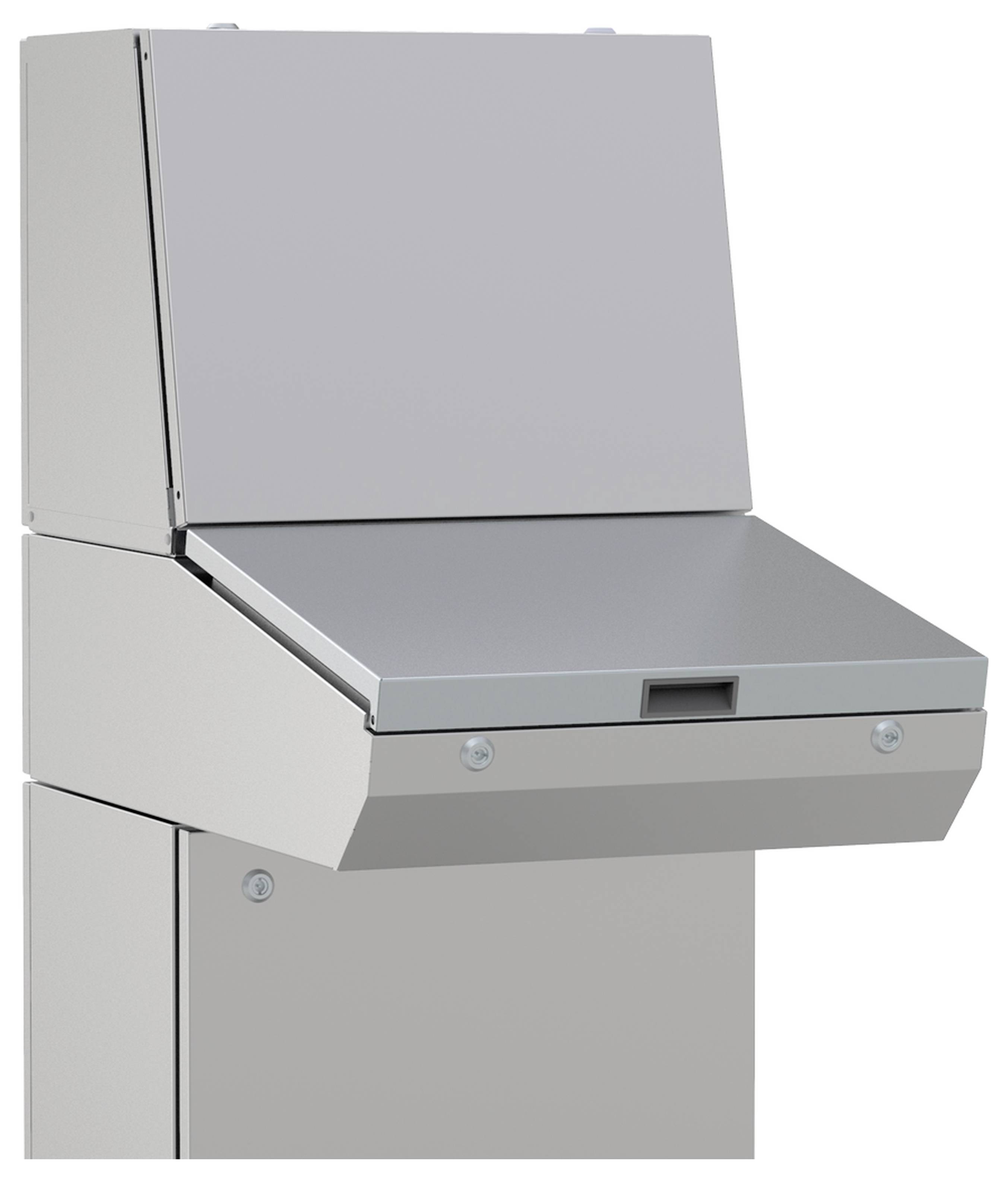 nVent HOFFMAN MPLS082 MPLS082 Dekplaat (b x d) 800 mm x 500 mm Metaal RVS 1 stuk(s)
