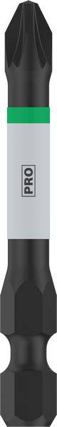 Vijčani bit s crnim vrhom i sivim srednjim dijelom. Natpis 'PRO' na sivom odjeljku.