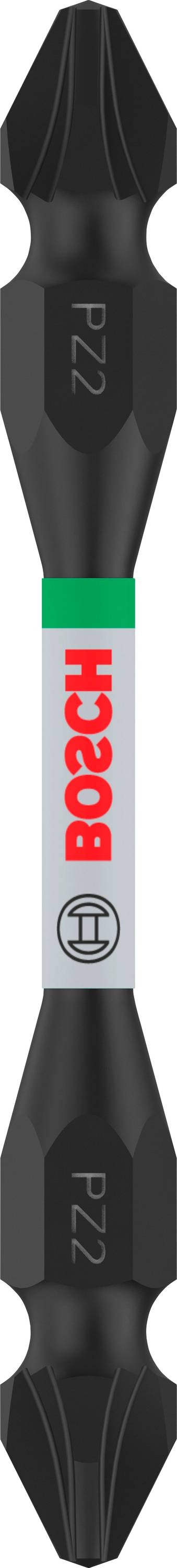 Bosch Accessories 2608522549 2608522549 Dubbelbit Aandrijving: 1/4 (6,3 mm) Uitvoering: Kruiskop Pozidriv PZ 2
