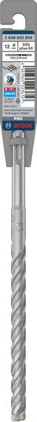 Svrdlo spiralnog dizajna, 12 x 200 mm, SDS plus, idealno za beton. Pakiranja prikazuje Bosch marku i informacije o proizvodu.