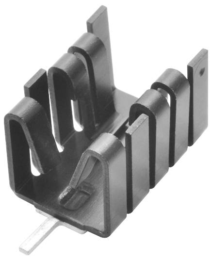 Fischer Elektronik FK 252 SA 220 V FK 252 SA 220 V Koellichaam 21 K/W (l x b x h) 25.4 x 14.5 x 13.51 mm TO-220