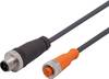 ifm Electronic EY3091 adapterski kabel M12 ravni muški konektor, žženski konektor, ravni 0.1 m Broj polova: 5, 5 1 St.