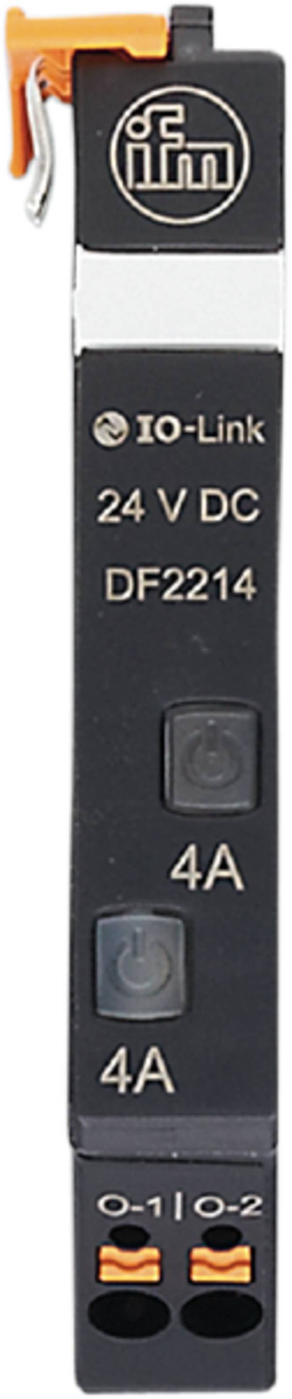 IO-Link sigurnosni modul DF2214 ifm Electronic Radni napon (broj): 24 V/DC (Š x V x D) 80 x 12.5 x 98.5 mm LED zaslon 1 St.