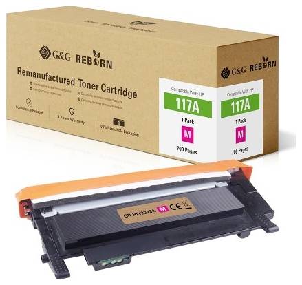 G&G Toner vervangt HP 177A Compatibel Magenta 700 bladzijden Reborn remanufactured 21280