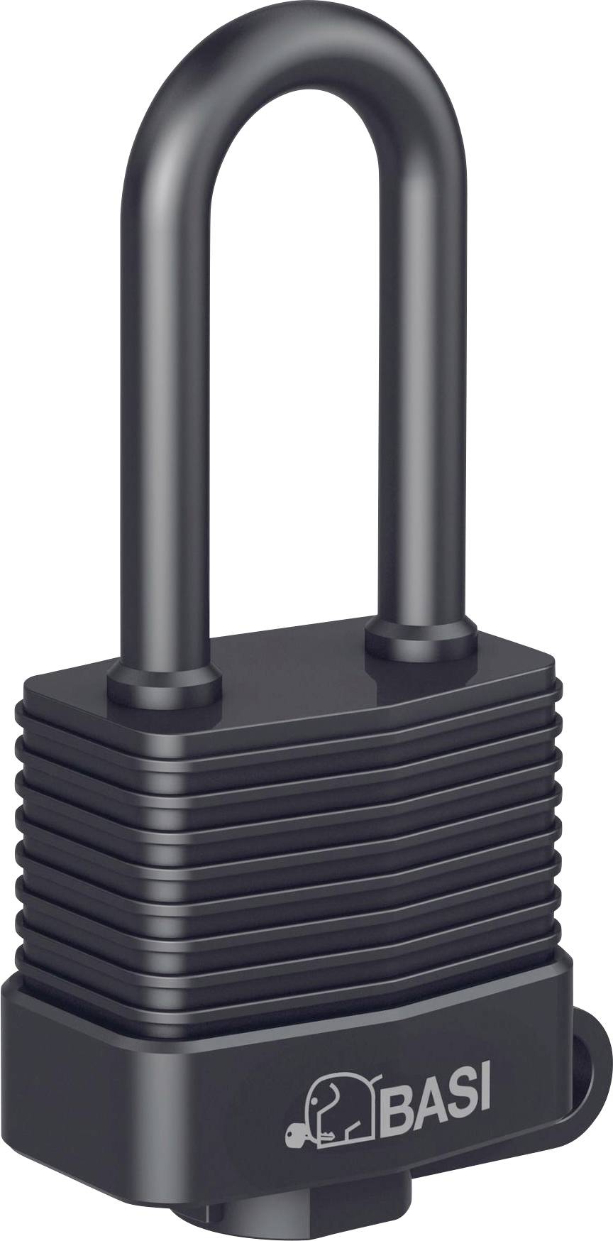 Basi 6151-3000 Hangslot 39 mm Verschillend sluitend Zwart Sleutelslot