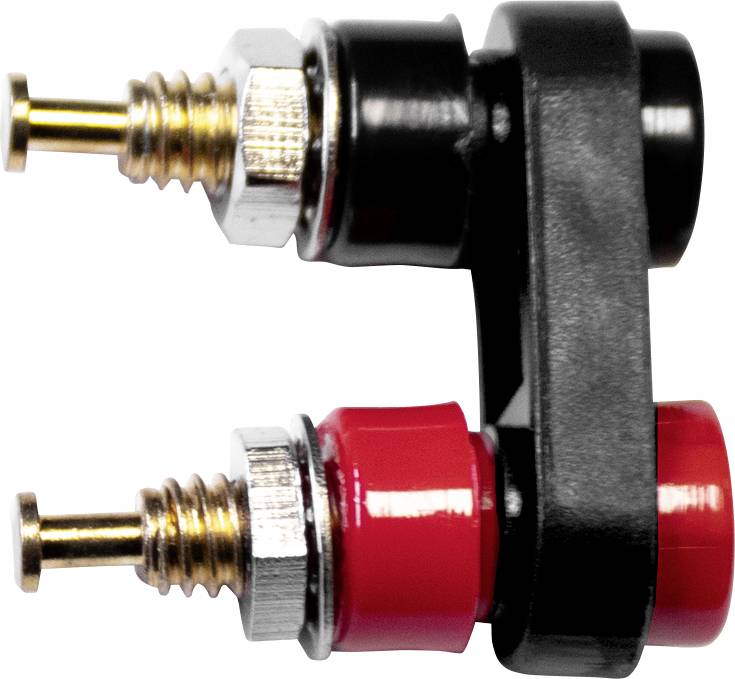 Mueller Electric BU-P4543-0 Stekker Bus Zwart/rood 1 stuk(s) Piece