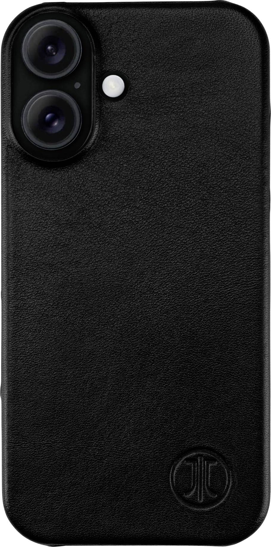 JT Berlin BackCase Kreuzberg Backcover Apple iPhone 16 Zwart Stootbestendig