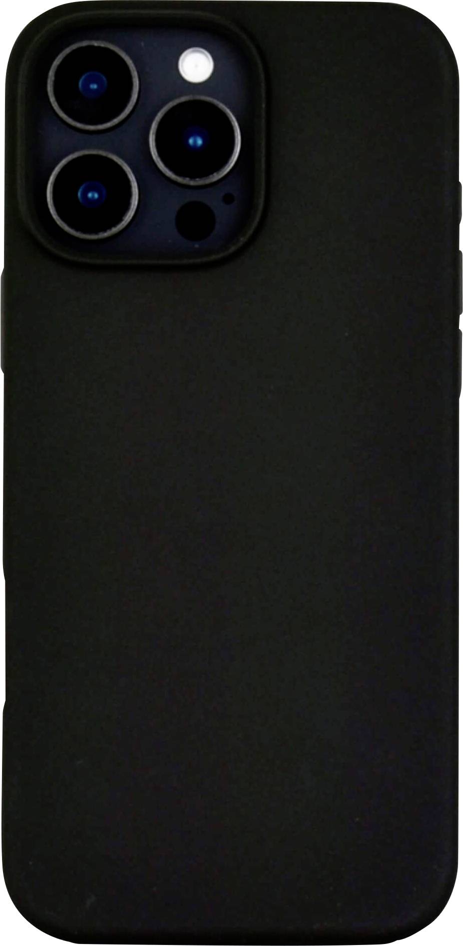 JT Berlin SilikonCase Steglitz Backcover Apple iPhone 16 Pro Max Zwart Inductieve lading, MagSafe compatible