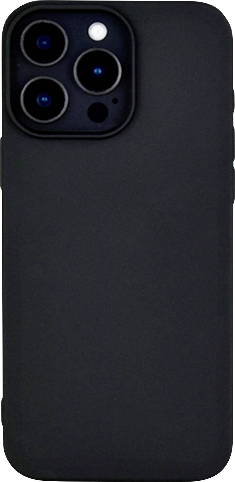 JT Berlin BackCase Pankow Soft Backcover Apple iPhone 16 Pro Max Zwart Inductieve lading