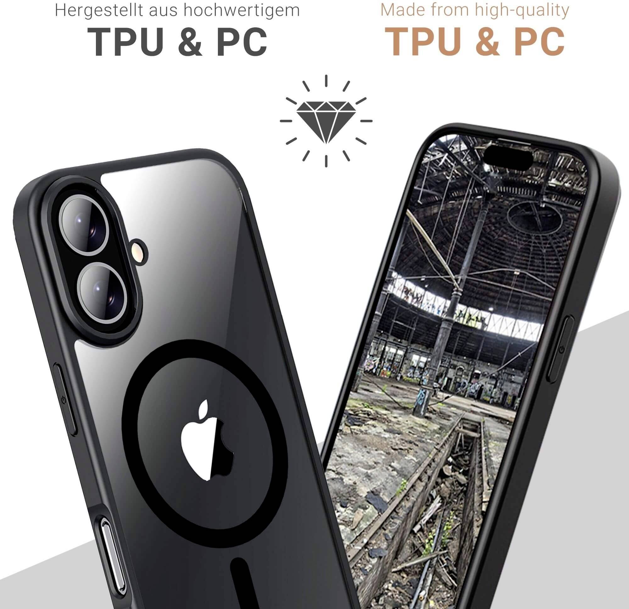 Visokokvalitetna maskica za pametni telefon izrađena od TPU-a i PC-a, prozirna, na poleđini prikazuje unutrašnju fotografiju napuštenog industrijskog prostora.