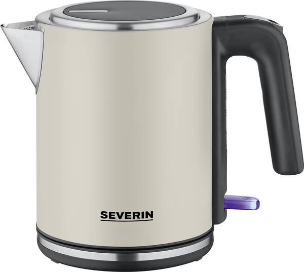 Severin 9577 kuhalo za vodu bez BPA, indikatorska lampica bež boja, crna