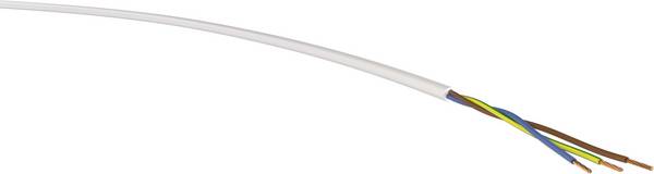 VER H03VV-F 3G0,75 ws Ri. 50 energetski vod H03VV-F 3 G 0.75 mm² bijela 50 m