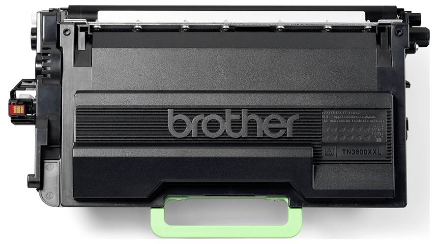 'Brother TN-880XXL' toner kazeta velikog kapaciteta u crnoj boji prikazana sa strane, dizajnirana za određene Brother laserske pisače.
