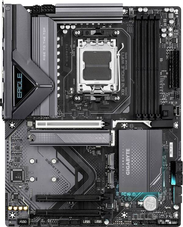 Gigabyte GA-X870 EAGLE WIFI7 (AM5) (D) matična ploča Baza #####AMD AM5 Faktor oblika (detalji) ATX Set čipova matične ploče AMD® X870