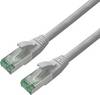 roline recycled material 21.45.3202 RJ45 mrežni kabel, Patch kabel CAT 6a S/FTP 2.00 m siva dvostruko zaštićen, dvostruko zaštićen, PVC obloga 1 St.
