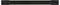 Crni, pravokutni šipak sa širokim, kvadratnim krajevima.