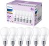 Philips LED 9290035402 LED Energetska učinkovitost 2021 F (A - G) E27 oblik kruške 4.9 W = 40 W toplo bijela (Ø x V) 60 mm x 107 mm 6 St.
