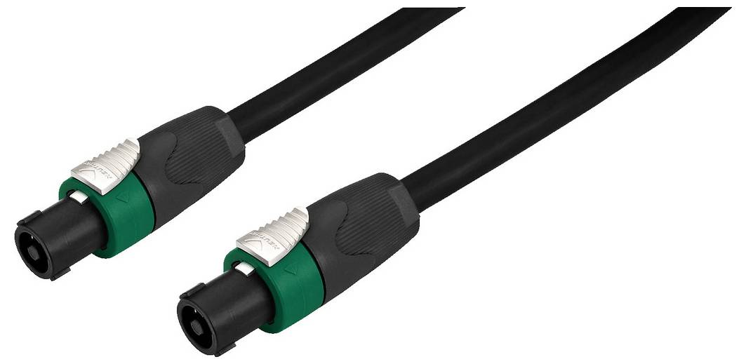 Monacor zvučnik kabel 4 x 2.5 mm² 15 m crna-1