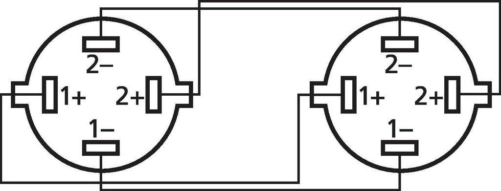 Monacor zvučnik kabel 4 x 2.5 mm² 5 m crna-1