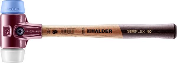 Halder SIMPLEX 3017.040 plastični čekić ergonomski držač, srednje tvrdo, mekano 615 g 325 mm  1 St.
