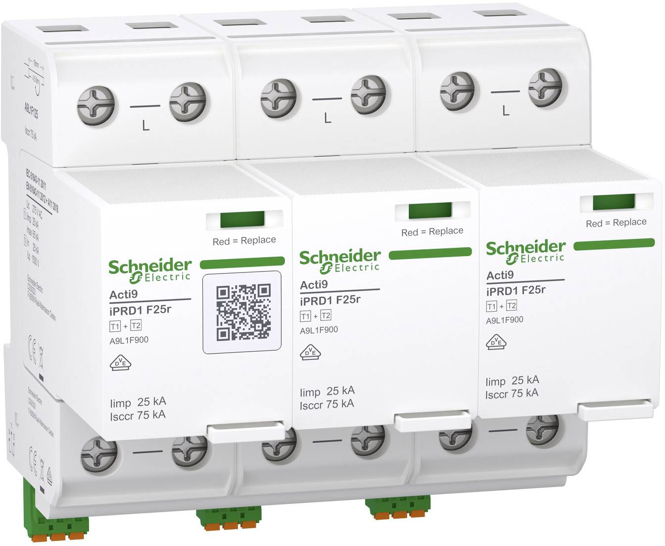 Schneider Electric A9L1F325 A9L1F325 kombinirani odvodnik 1 St.