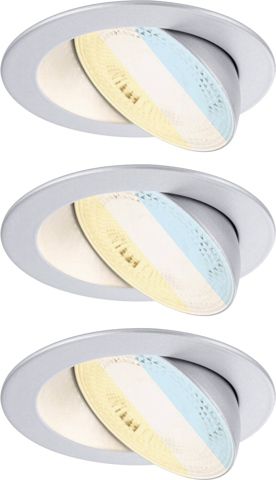 Paulmann 92256 Aumus LED-inbouwlamp LED 5 W Chroom (mat)