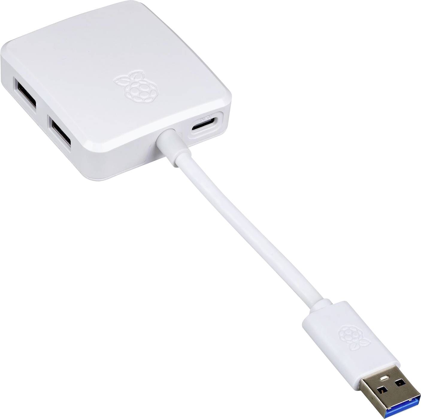 Raspberry Pi® SC1636 SC1636 USB-hub 4 poorten USB-A USB 3.0 5 GBit/s Wit