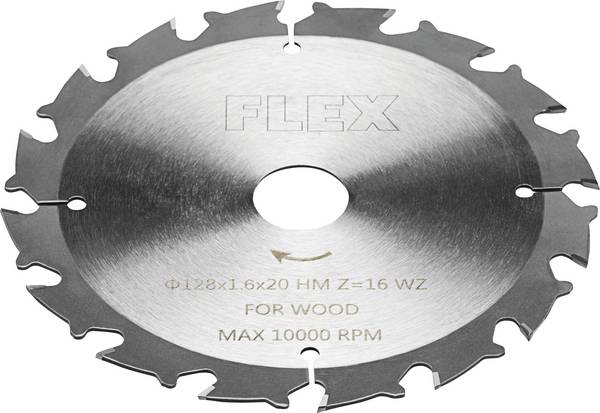 Flex D128x1,6x20 HM Z=16 WZ 517682 list kružne pile 128 x 20 x 1.6 mm Broj zubaca (po inču): 16 1 St.
