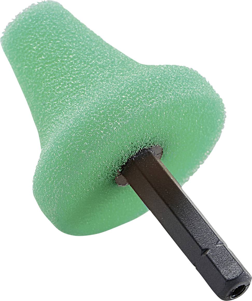 FLEX - PK-G 35 HEX VE5 - Polishing Cone for FLEX PXE80 - Green - Hard 5-PACK