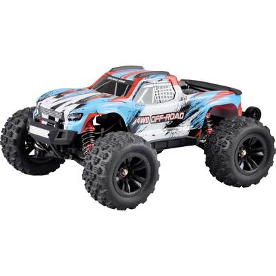 Šareno, daljinski upravljano off-road vozilo s velikim gumama i natpisom '4WD OFF-ROAD' z boku.