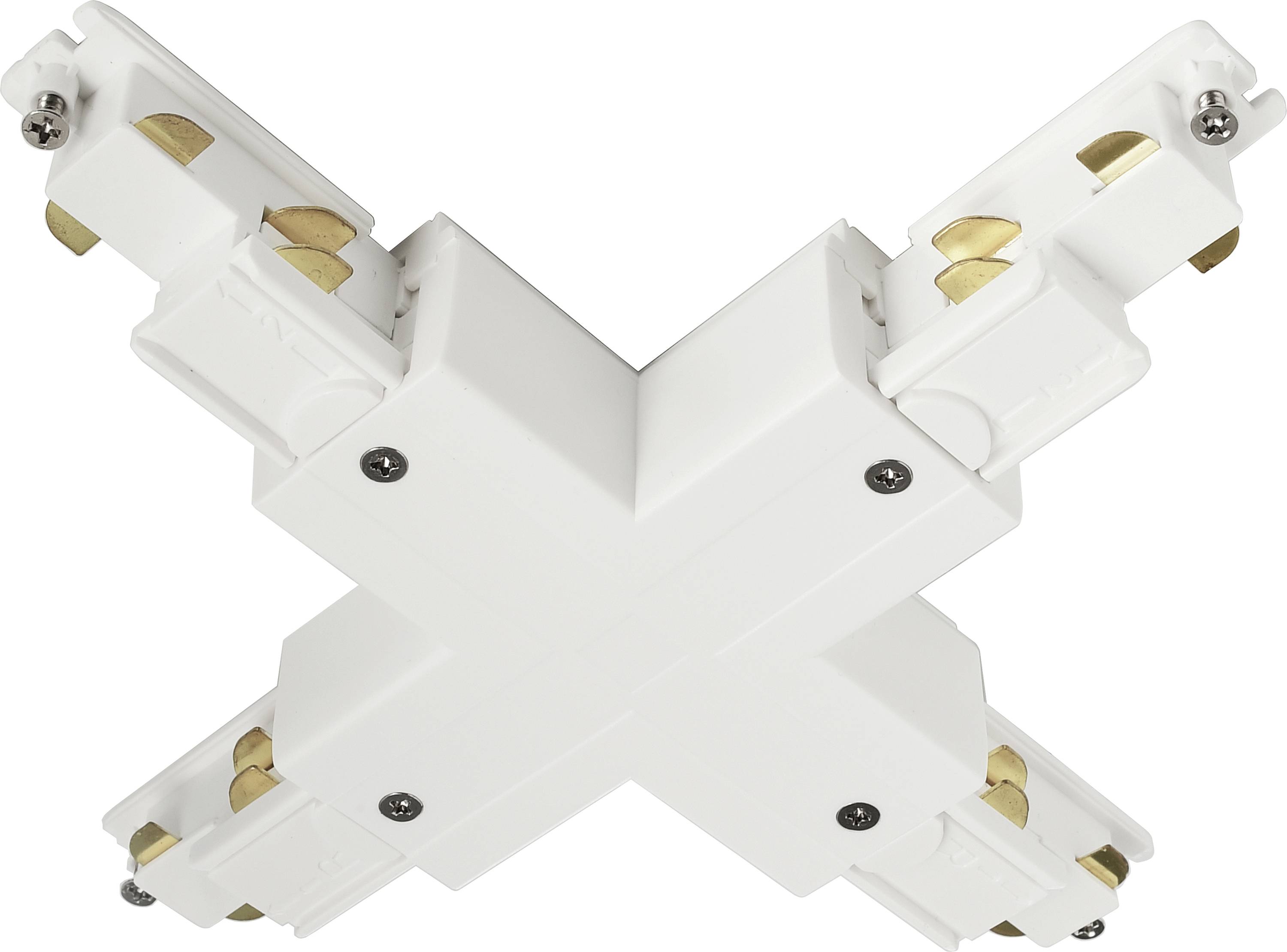 Deko Light 710535 D Line DALI 230V-railsysteemcomponenten X-verbinder Verkeerswit (RAL 9016)