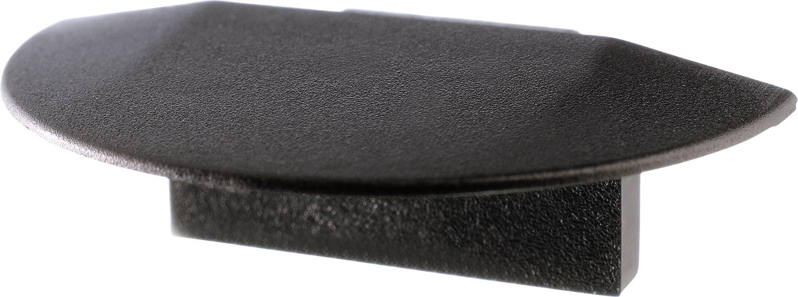 Deko Light 978082 Endkappe P-ET-01-08 Set 2 Stk, Schwarz Profieleindkap Kunststof (l x b x h) 23 x 16 x 7 mm Piece 1 stuk(s)