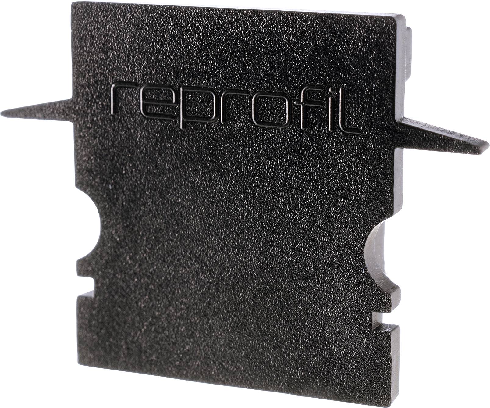 Deko Light 979072 Endkappe H-ET-02-12 Set 2 Stk, Schwarz Profieleindkap Kunststof (l x b x h) 27 x 6 x 20 mm 1 stuk(s)