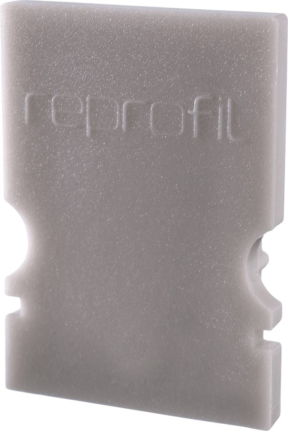 Deko Light 979101 Endkappe H-AU-02-08 Set 2 Stk, Grau Profieleindkap Kunststof (l x b x h) 14 x 6 x 20 mm 1 stuk(s)