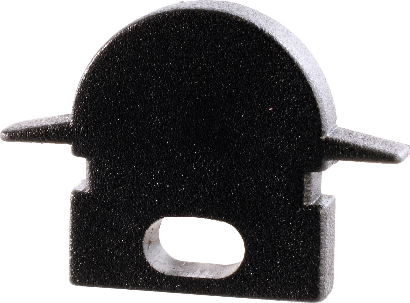 Deko Light 979682 Endkappe R-ET-01-05 Set 2 Stk, Schwarz Profieleindkap Kunststof 1 stuk(s)