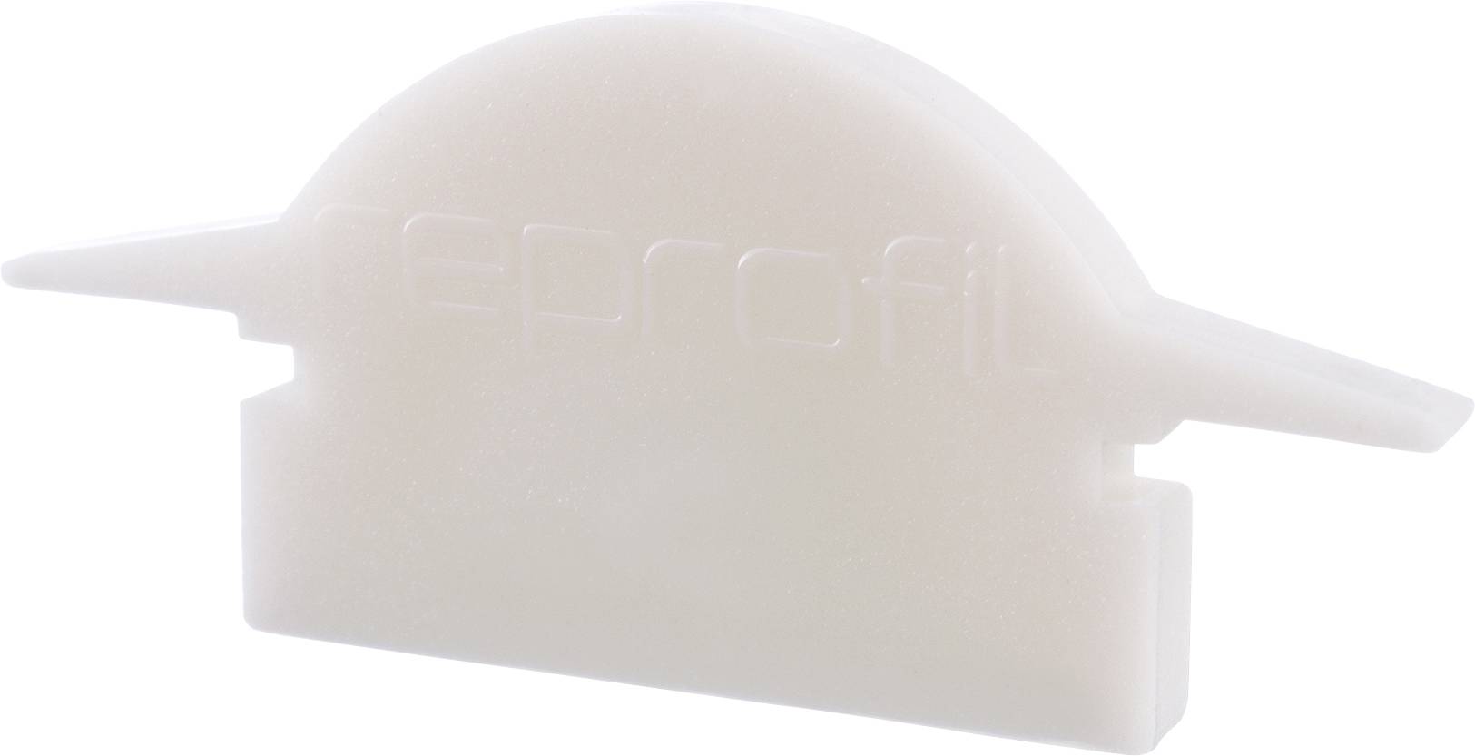 Deko Light 980040 Endkappe L-ET-01-10 Set 2 Stk, Weiß Profieleindkap Kunststof (l x b x h) 25 x 6 x 11 mm 1 stuk(s)