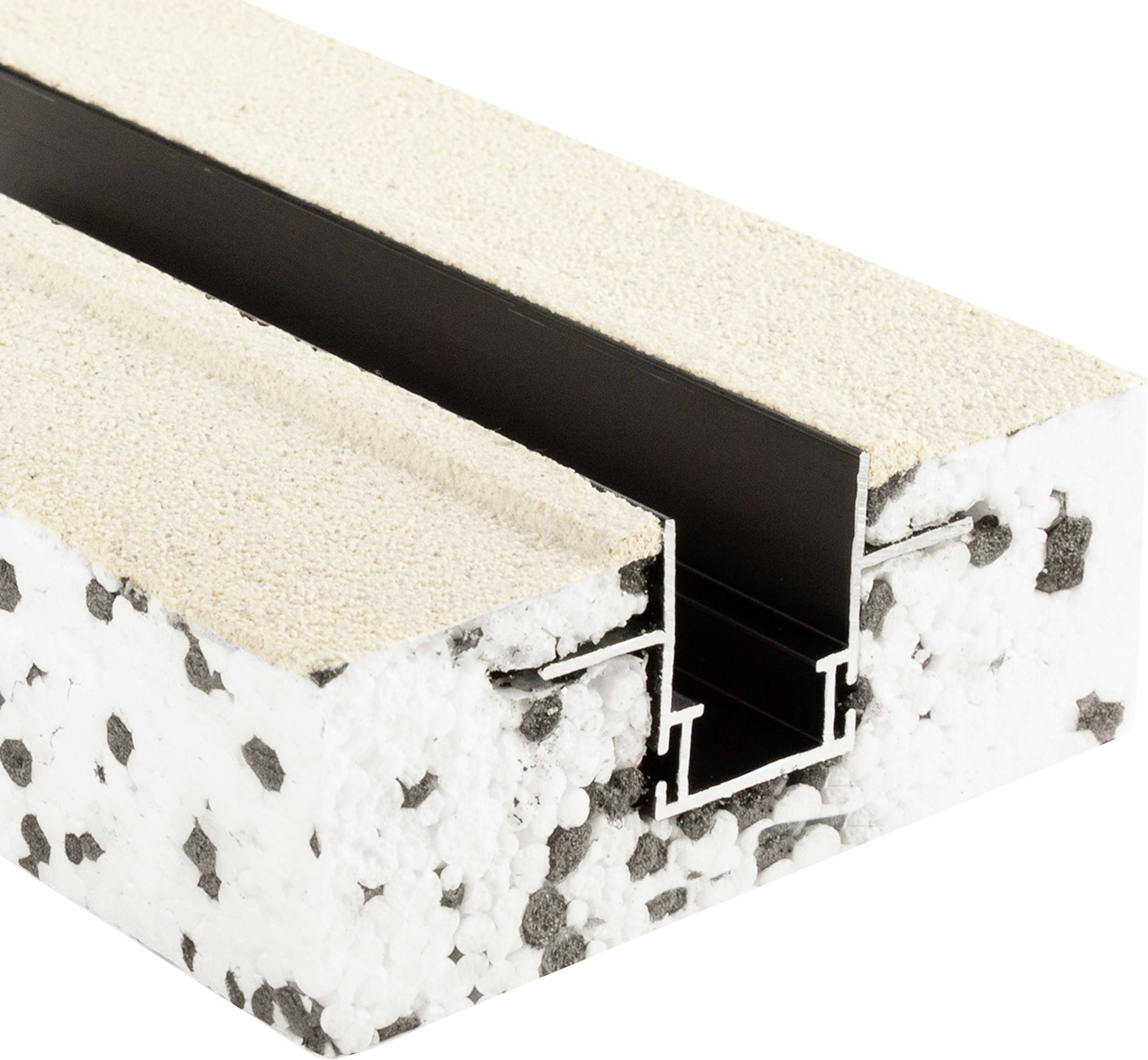 Deko Light 988170 Combo Montageprofiel EPS (l x b x h) 2000 x 130 x 50 mm 1 stuk(s)
