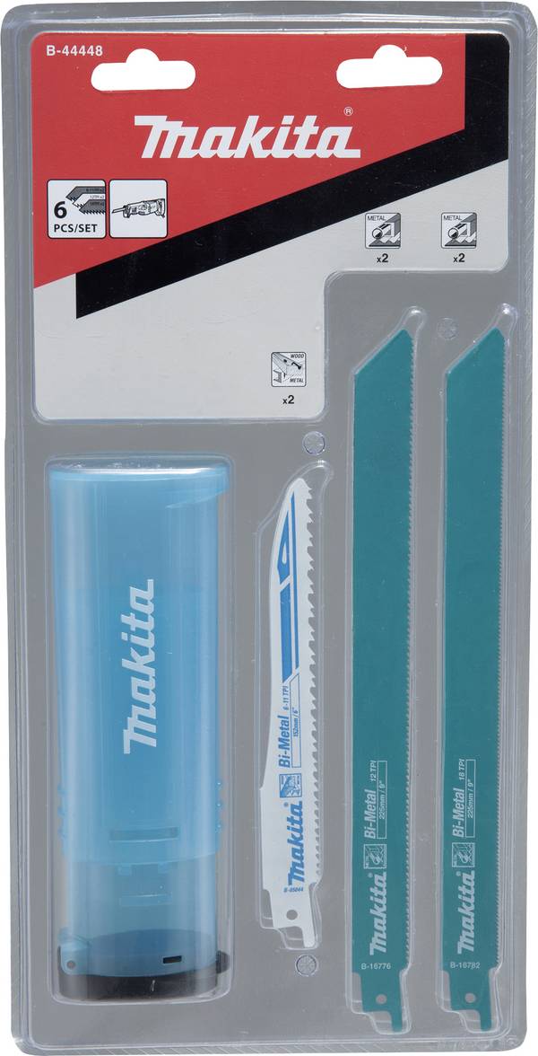 Makita B-44448 Makita B-44448 Recipro asortiman oštrica B  6 St.