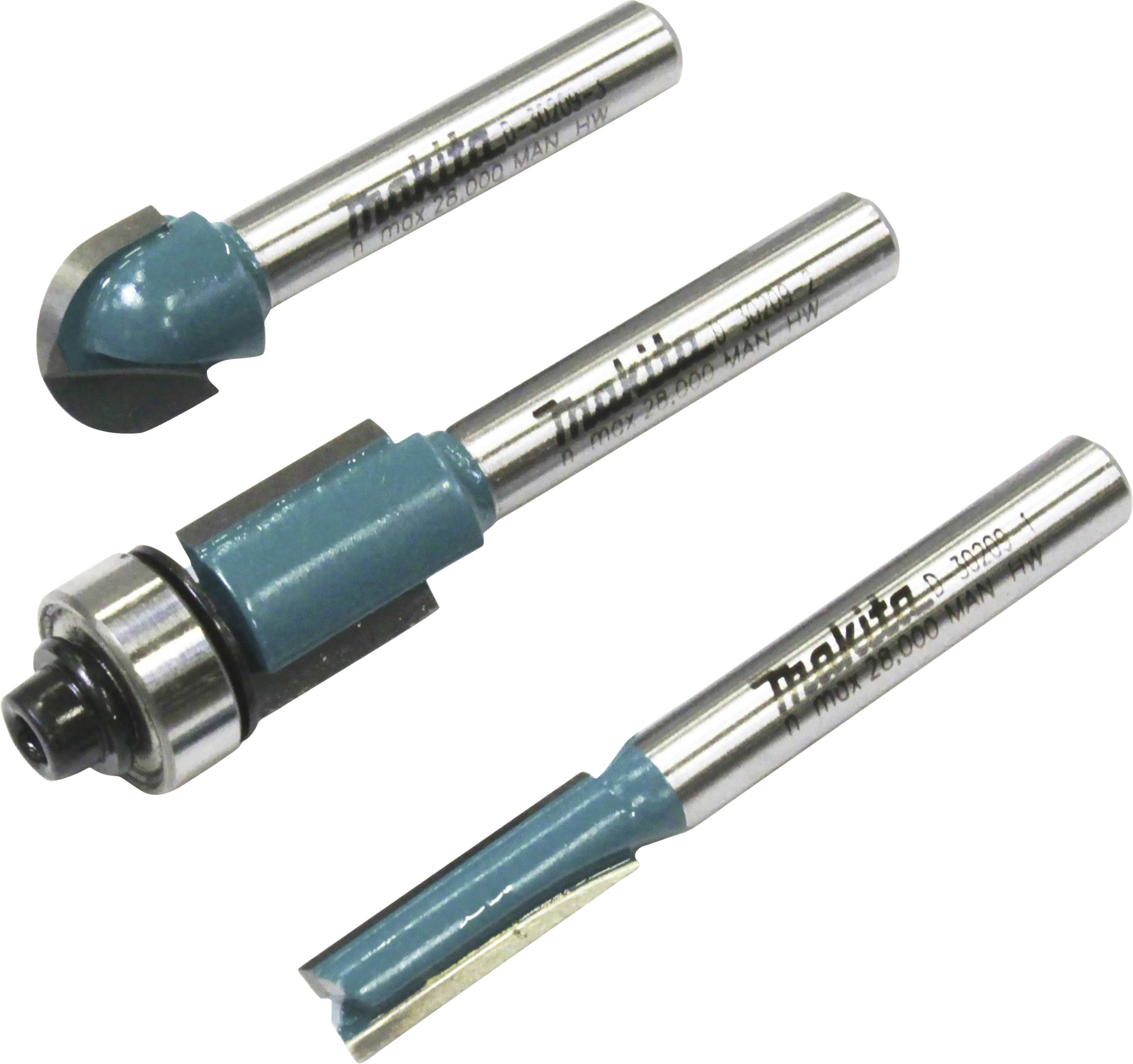 Makita D-30209 Frees HM Afmeting, Ø 12 mm Schachtdiameter 12 mm