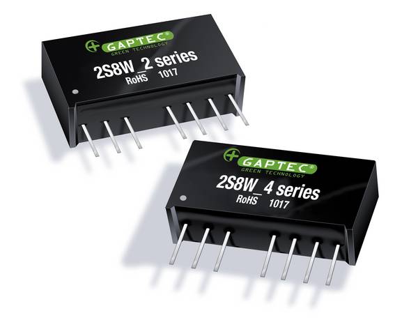 Gaptec  2S8W_0505D2RP  DC/DC  pretvarač       200 mA  2 W    Content 1 St.