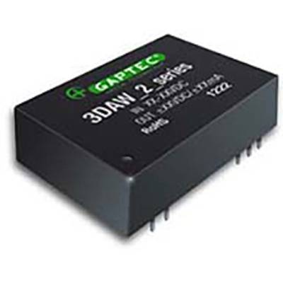Crni elektronički modul s zelenim natpisom 'GAPTEC', model '3DAW 2'. Utični kontakti na donjoj strani.