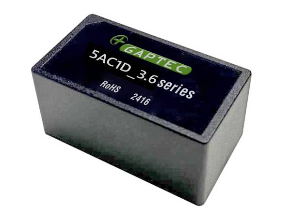 Gaptec 5AC1D_12S3.6 AC/DC pretvarač 12 V/DC 500 mA 5 W
