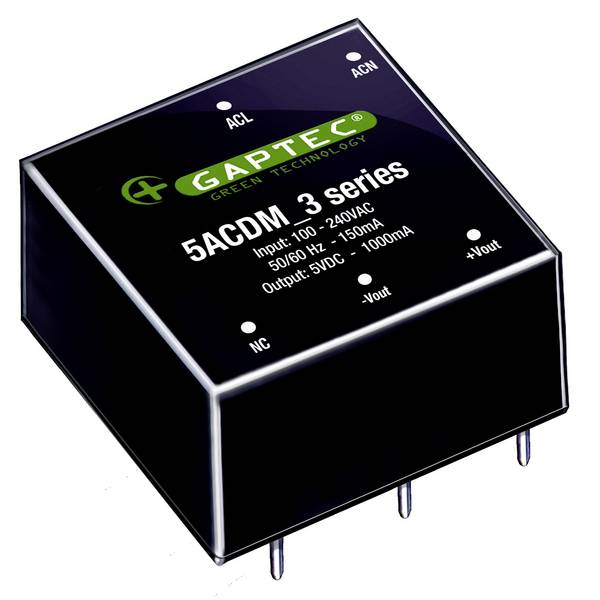 Gaptec 5ACDM_12S3 AC/DC pretvarač 12 V/DC 416 mA 5 W